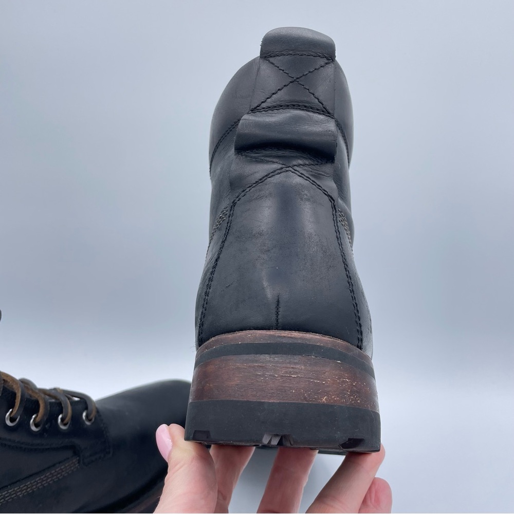 Frye Men’s Mid-Calf Boots Black 9 - Picture 12 of 16